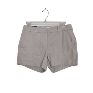 J. Crew‎ Factory Chino Shorts Size 0 Classic Preppy Causal